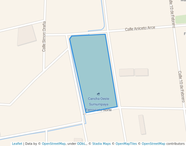 walking in Parque Oeste Sumumpaya Ferroviario Norte map in Colcapirhua