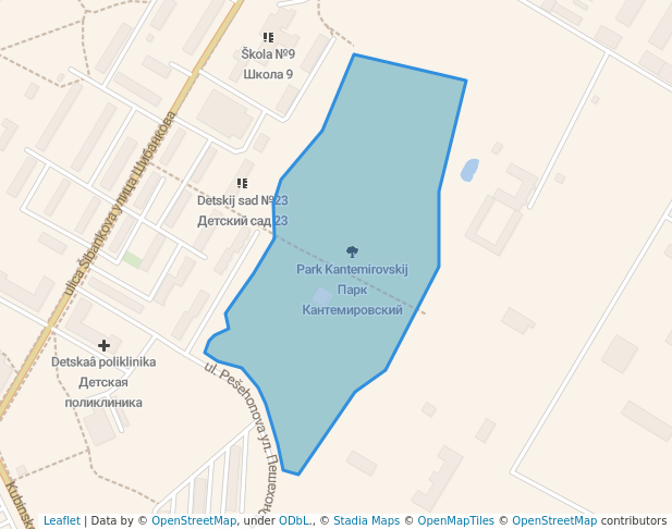 Парк Кантемировский