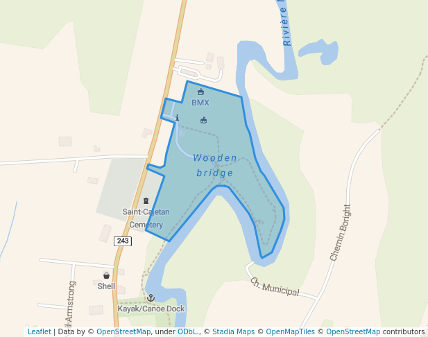 walking in Parc de la rivière Missisquoi Nord - Secteur André Gagnon map in Mansonville