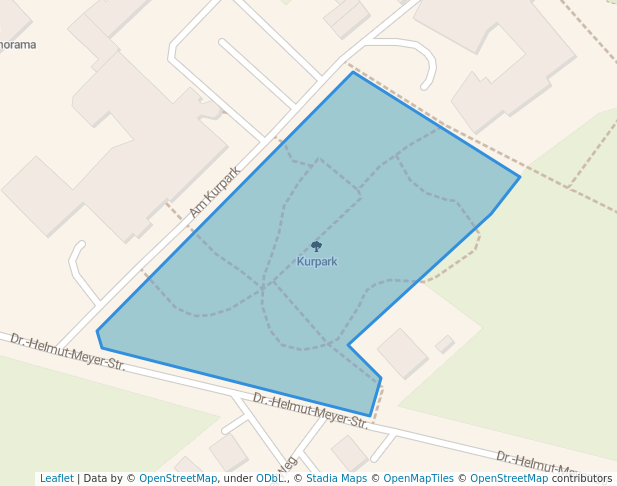 Kurpark in Hitzacker (Elbe) | Map and Routes
