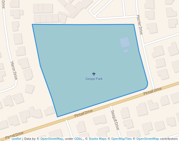 walking in Geopp Park map in Suisun City