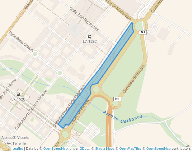 Parque Calle Poeta Rafael Morales