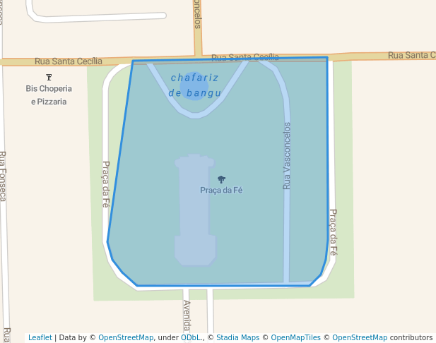 Praça da Fé in Rio de Janeiro | Map and Routes