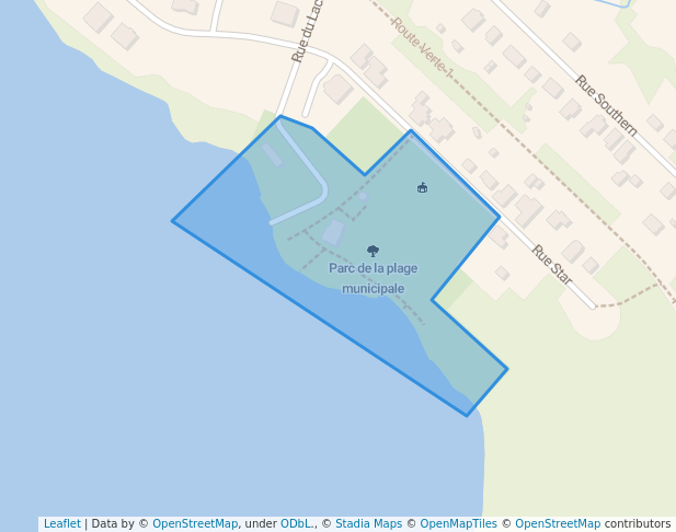 Parc de la plage municipale