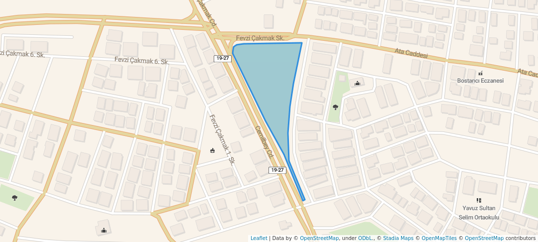 walking in Rüstem Eren Parkı map in Çorum