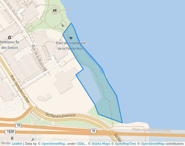 Parc de l'esplanade de la Pointe-Nord