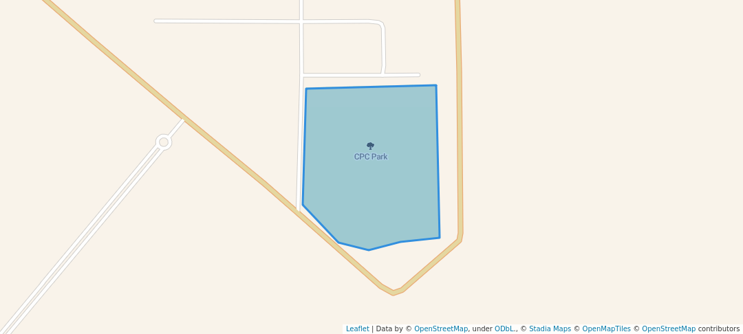 walking in CPC Park map in Dera Ghazi Khan