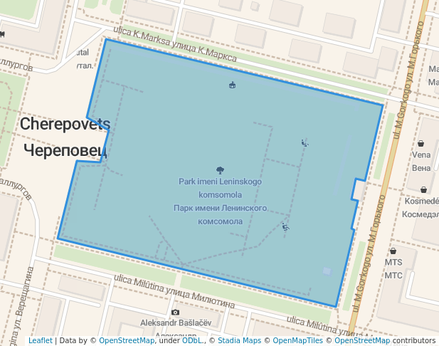 Парк имени Ленинского комсомола
