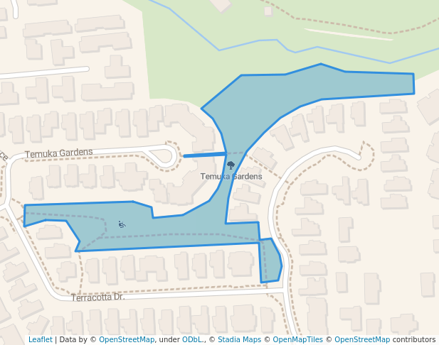 Temuka Gardens in Auckland | Map and Routes