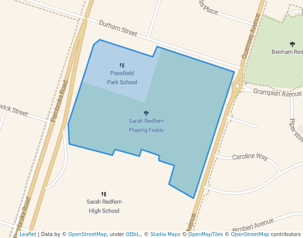 Sarah Redfern Playing Fields