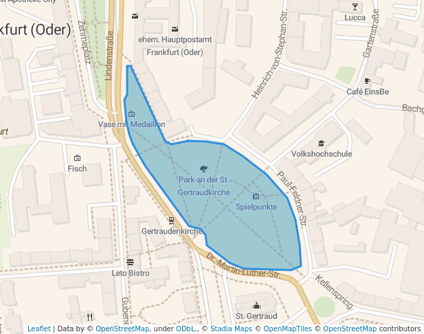 Park an der St. Gertraudkirche