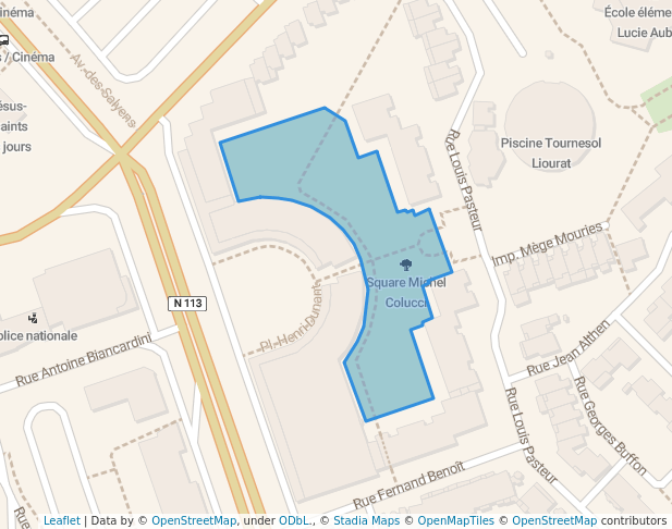 Square Michel Colucci