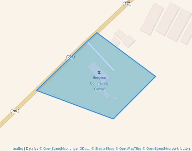 walking in Burgess Park map in Murrells Inlet