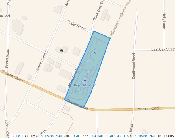 walking in Paradise Community Park map in Paradise