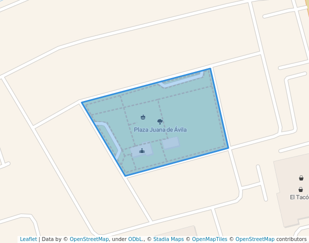 walking in Plaza Juana de Ávila map in Maracaibo