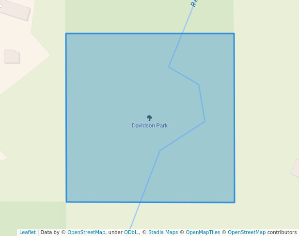 Davidson Park in Anchorage | Map and Routes