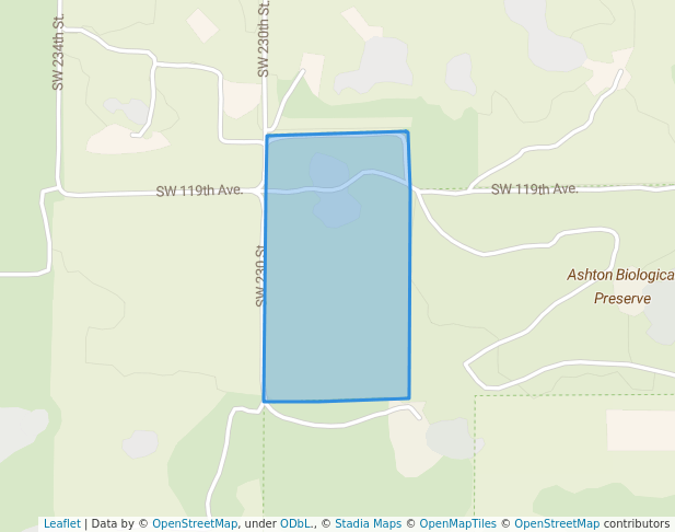 walking in Watermelon Pond - Ferran map in Archer