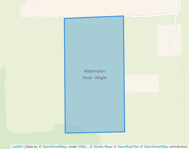 walking in Watermelon Pond - Wright map in Archer