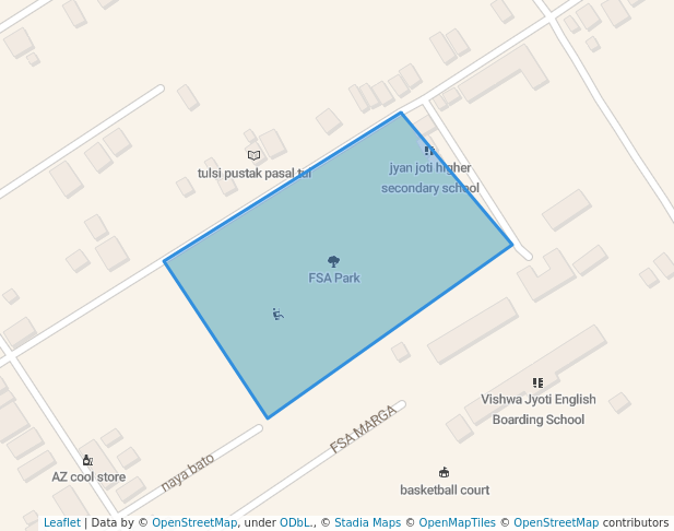 FSA Park in Devachuli | Map and Routes