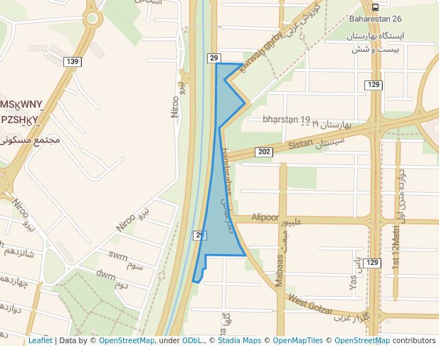 بوستان گستان غربی