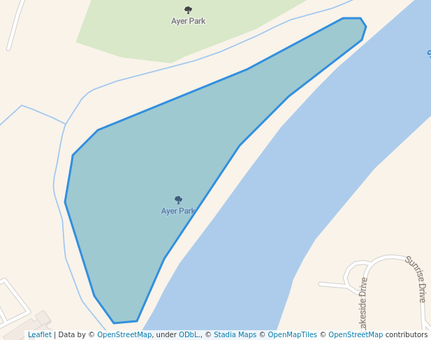walking in Dog Island Park map in Red Bluff