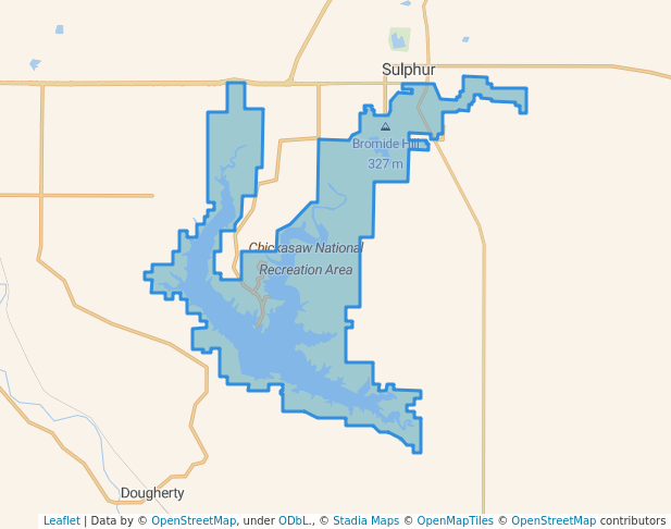 Chickasaw National Recreation Area