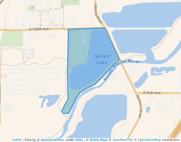 Spratt Lake Fishing Area