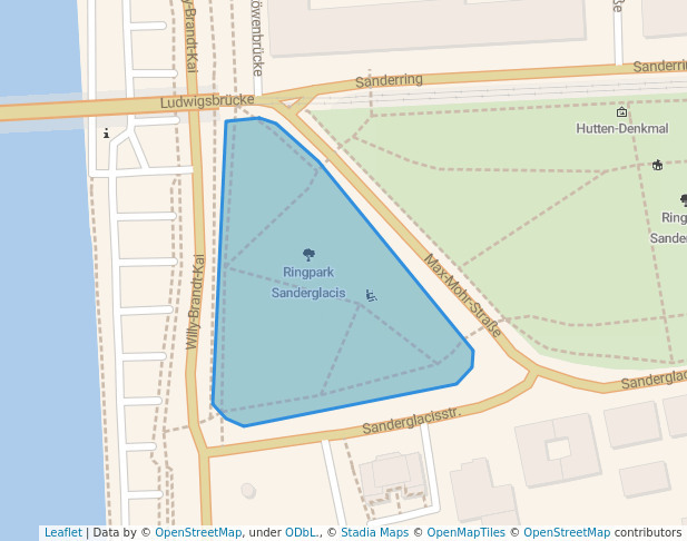 Ringpark Sanderglacis