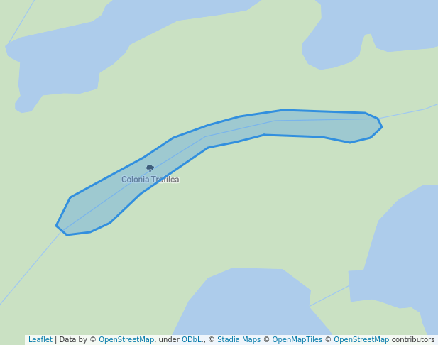 walking in Colonia Trofilca map in Tulcea