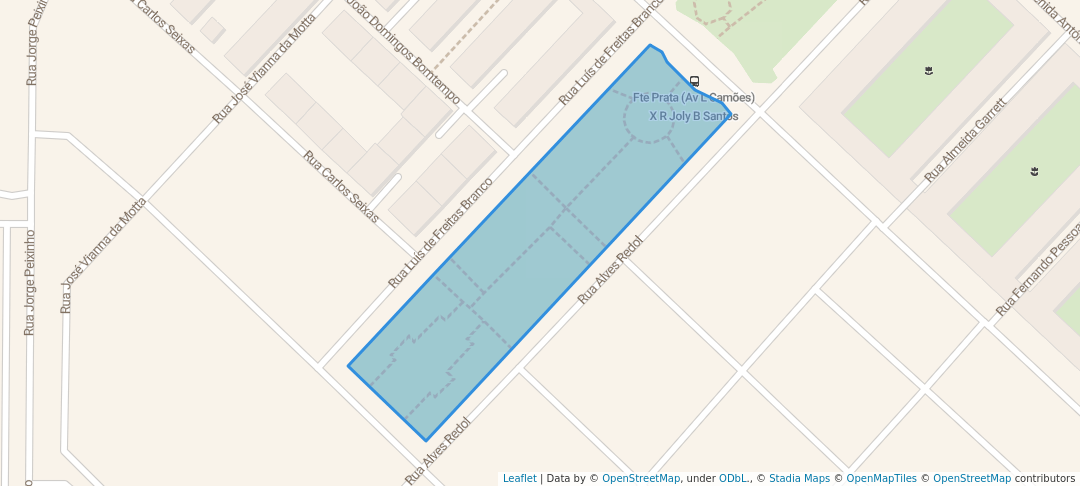 walking in Parque Urbano da Fonte da Prata map in Alhos Vedros