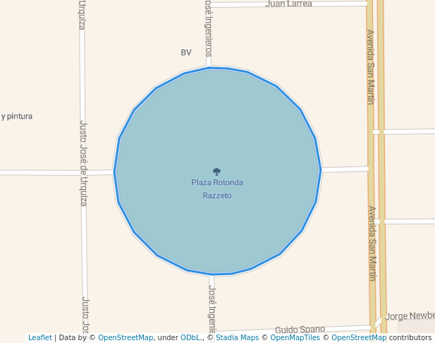 Plaza Rotonda Razzeto