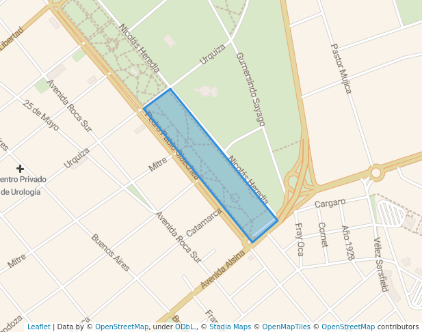 Sector de espacimiento para la 3ra. edad