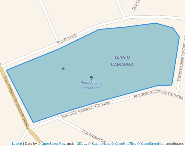 Praça Antonio Melo Filho in Mogi Guaçu | Map and Routes
