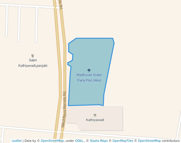 Madhuvan Green Party Plot ,Nikol