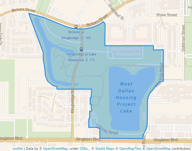 West Dallas Housing Park