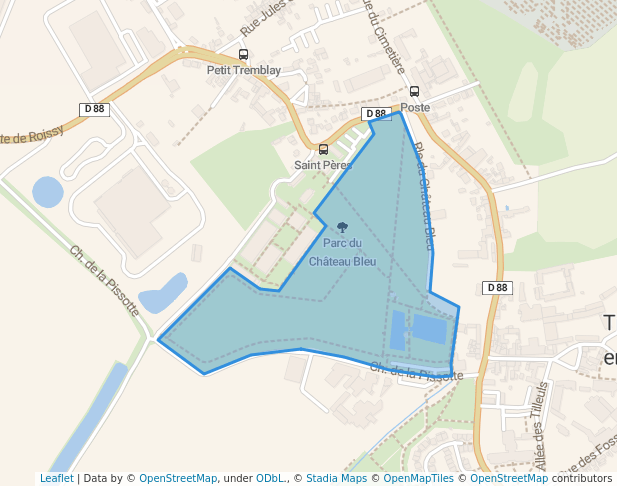 Parc du Château Bleu