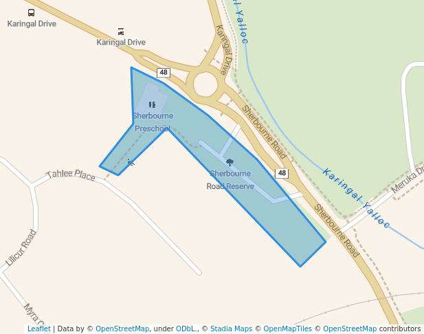 Sherbourne Road Reserve