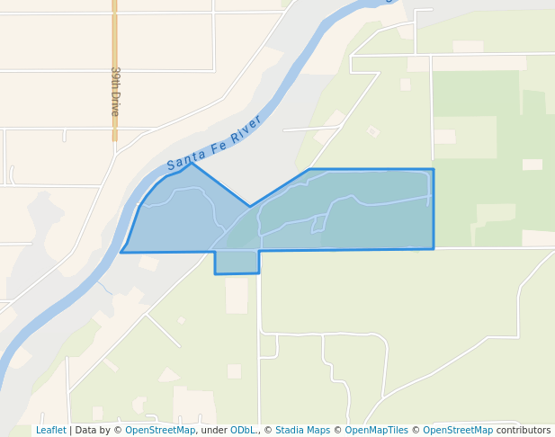 walking in Santa Fe River-Hartzog Conservation Easement map in Branford