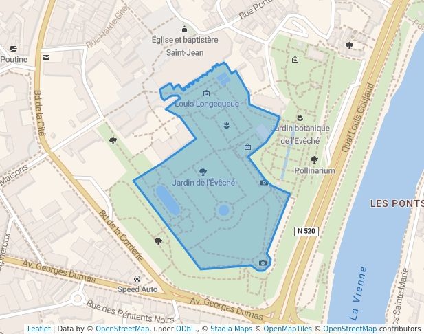 Jardin de l'Évêché