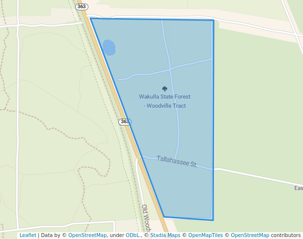 Wakulla State Forest - Woodville Tract