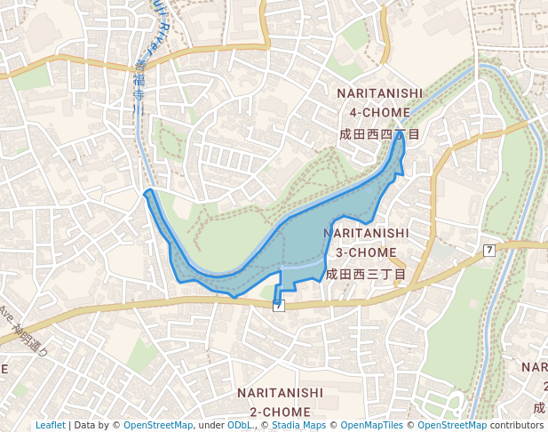 Zenpukujigawa Ryokuchi Park