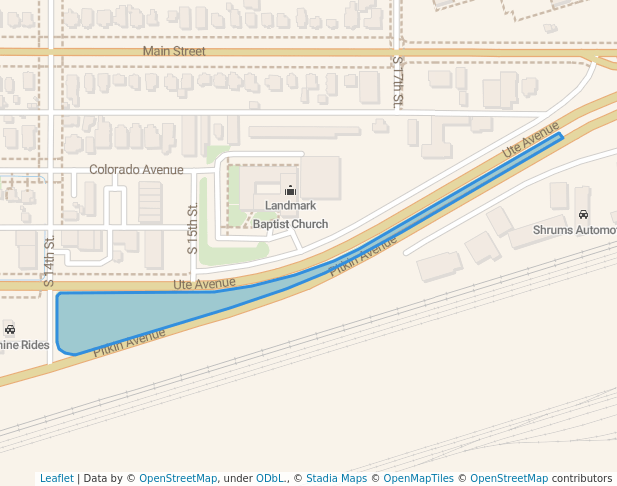 walking in Desert Vista Park map in Grand Junction