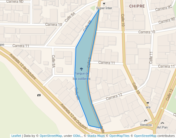 Parque de los colibríes