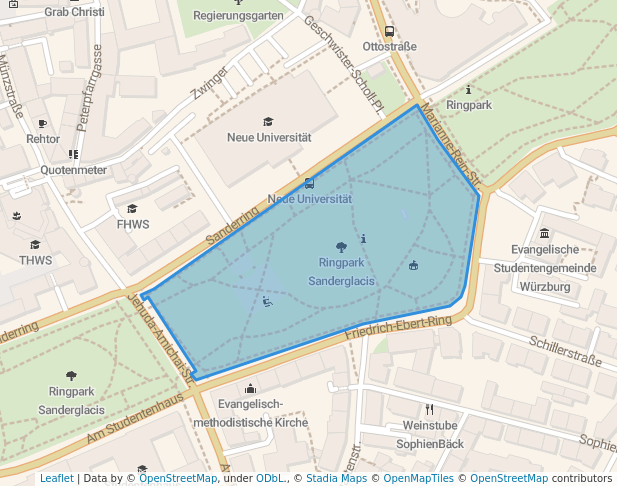 Ringpark Sanderglacis