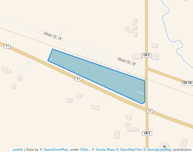 walking in Lady Slipper Park map in Williams