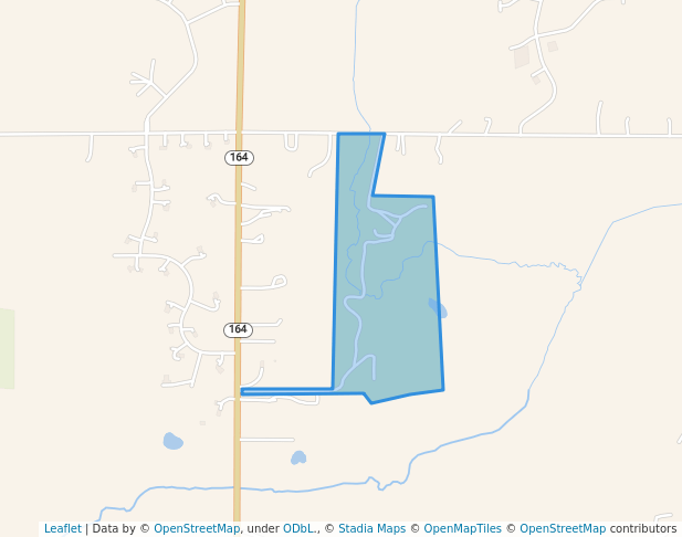 walking in Richfield Historical Park map in Richfield