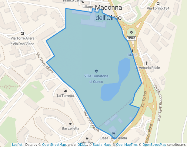 Villa Tornaforte di Cuneo