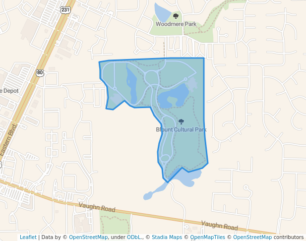 Blount Cultural Park