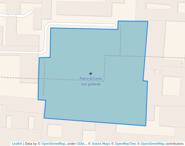 Parco di Corso San gottardo