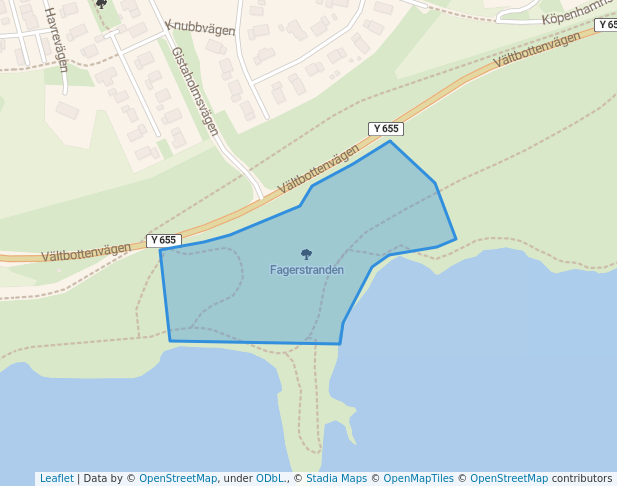Diskgolfbana in Timrå | Map and Routes